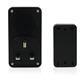 Byron DBY-23452BS Black kinetic doorbell