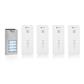 Smartwares DIC-21142 Interphone audio pour 4 appartements