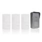 Byron DIC-21535 3 unità int.- Citofono audio wireless con suoneria