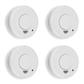 Smartwares FSM-11514 Détecteur de fumée 4 pièces - 1 pack RM250