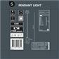 Smartwares IDE-60016 Hanglamp