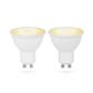 Smartwares SH8-92603 2x spots LED GU10 Blanches HW1603