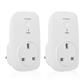 Smartwares SH8-92901UK 2x Energie aansluiter- UK plug